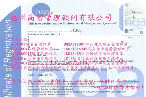 肇慶ISO認證輔導 ISO45001健康管理認證與驗廠流程全解析